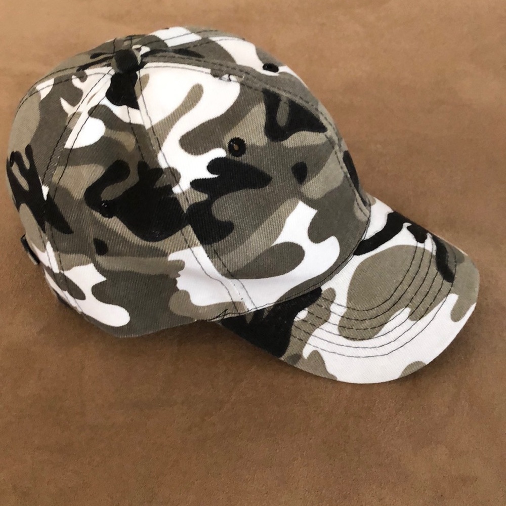 Camo Baseball Unisex Outdoor Cap/New